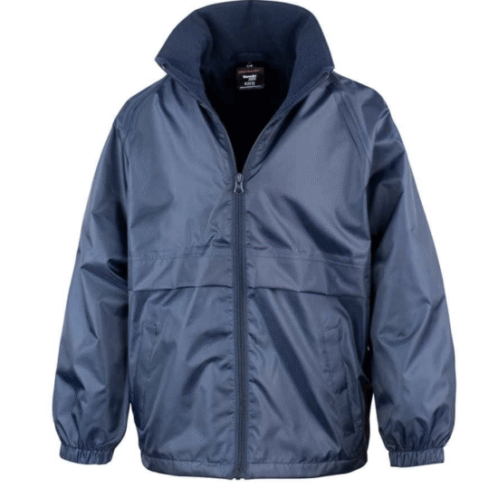 H) Waterproof fleece lined jacket - plain stock